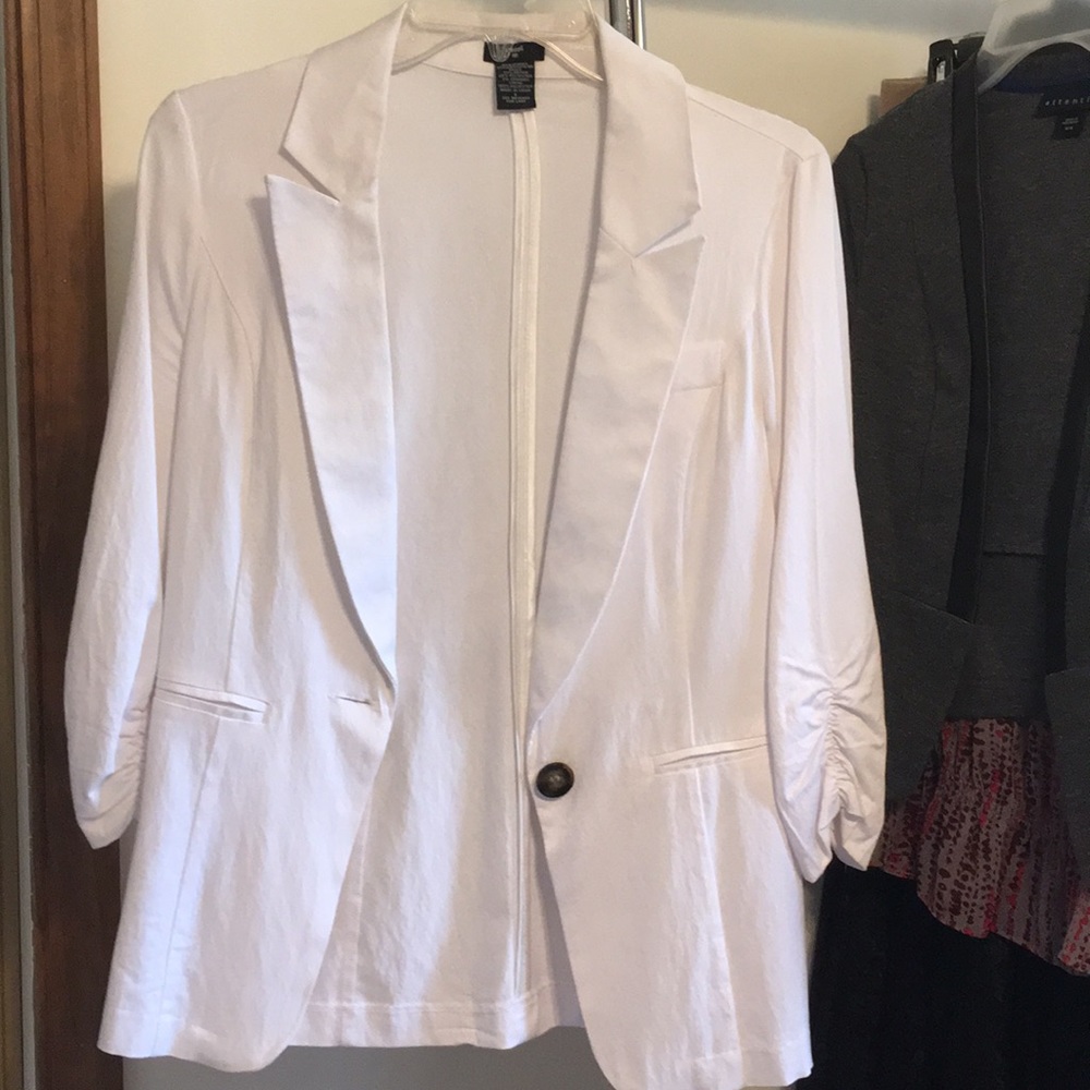White blazer